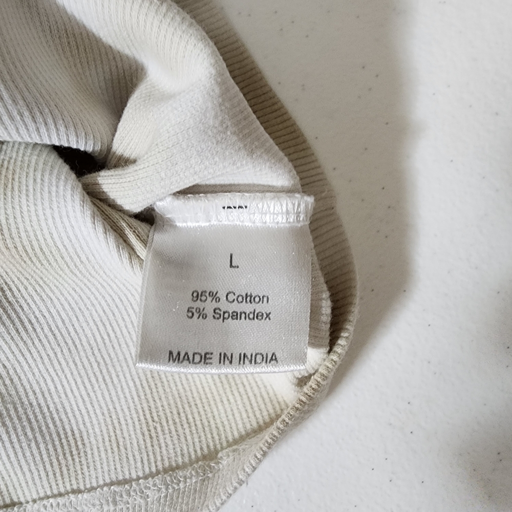 Vibe Cream Ribbed Top - Picture 5 of 9